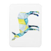 Magnet Flexible Animal de cerfs géométrique (Vertical)