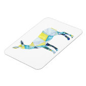 Magnet Flexible Animal de cerfs géométrique (Côté Gauche)