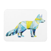 Animal de renard géométrique
