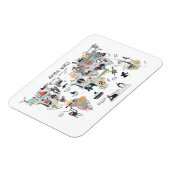 Magnet Flexible Animal World Map (Côté Gauche)