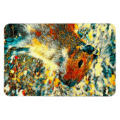 Magnet Flexible AnimalArt_Capybara_003 (Horizontal)