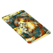 Magnet Flexible AnimalArt_Lion_033 (Côté Droit)
