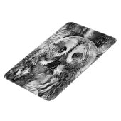 Magnet Flexible AnimalArtBW_Owl_001 (Côté Gauche)