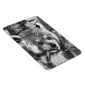 Magnet Flexible AnimalArtBW_RedPanda_003 (Côté Droit)