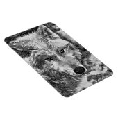 Magnet Flexible AnimalArtBW_Wolf_002 (Côté Droit)