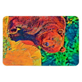 Magnet Flexible AnimalColor_Bear_001 (Horizontal)
