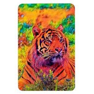 Magnet Flexible AnimalColor_Tiger_002