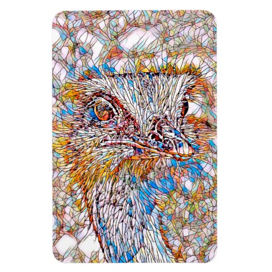Magnet Flexible AnimalMix_Bird_042 (Vertical)