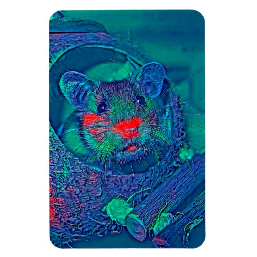 Magnet Flexible AnimalMix_Hamster_005 (Vertical)