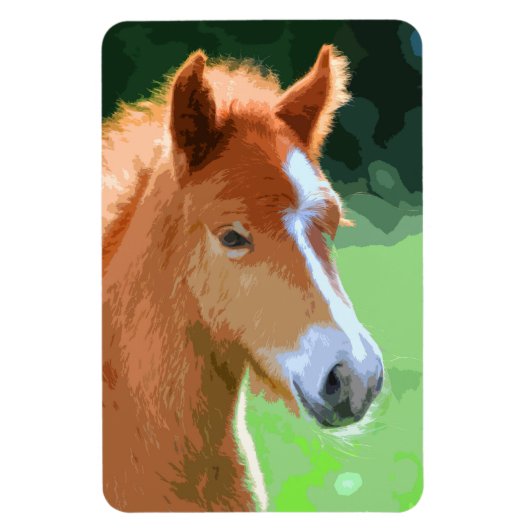 Magnet Flexible AnimalMix_Horse_013 (Vertical)