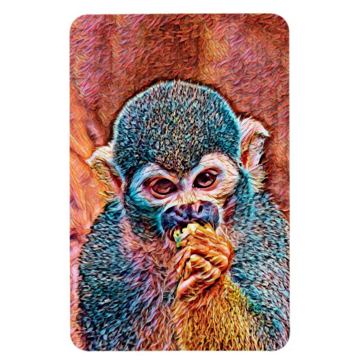 Magnet Flexible AnimalMix_Monkey_001 (Vertical)