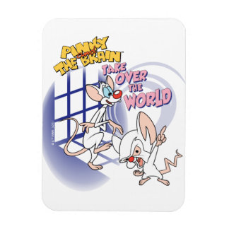 Magnet Flexible Animaniacs | Take Over The World Graphic