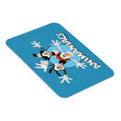 Magnet Flexible Animaniacs | Warner Siblings Armoiries grand graph (Côté Droit)