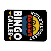 Magnet Flexible Animateur de Bingo le Plus Cool au Monde (Horizontal)
