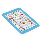 Magnet Flexible Animaux alphabétiques illustrés (Côté Droit)