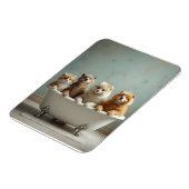 Magnet Flexible Animaux amusants dans la baignoire (Côté Gauche)