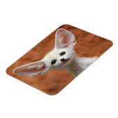 Magnet Flexible Animaux de bébés cutest | Fennec Fox Pup (Côté Gauche)
