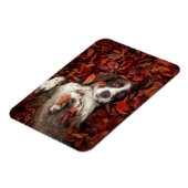 Magnet Flexible Animaux de bébés cutest | L'espagnol dans les feui (Côté Gauche)