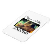 Magnet Flexible Animaux de compagnie amis besties ajouter nom anim (Côté Gauche)