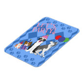 Magnet Flexible Animaux de fête (Côté Gauche)