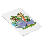 Magnet Flexible Animaux mignons de safari (Côté Droit)