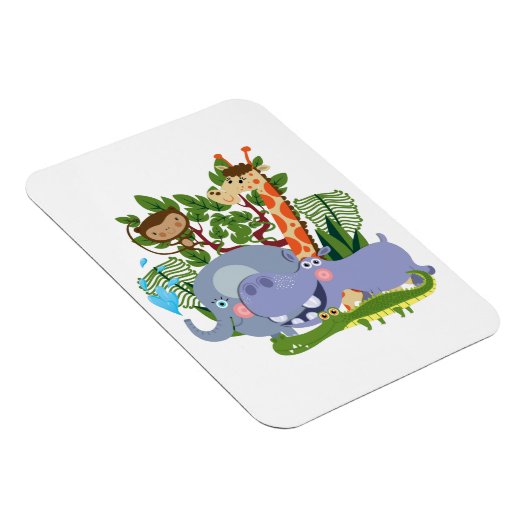 Magnet Flexible Animaux mignons de safari (Côté Droit)