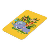 Magnet Flexible Animaux mignons de safari (Côté Gauche)
