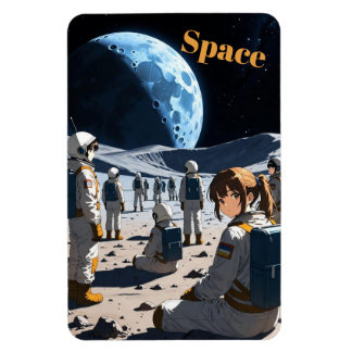 Magnet Flexible Anime dans l'espace