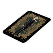 Magnet Flexible Anime Draco Malfoy Cadre Orné (Côté Gauche)