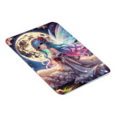 Magnet Flexible Anime Girl Moon Fairy Princesse dans le jardin (Côté Droit)