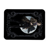 Magnet Flexible Anime Sirius Black Animagus becomes (Horizontal)