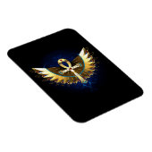 Magnet Flexible Ankh or avec ailes (Côté Droit)