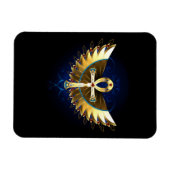 Magnet Flexible Ankh or avec ailes (Horizontal)