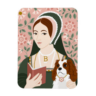 Magnet Flexible Anne Boleyn Illustration