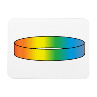 Magnet Flexible Anneau arc-en-ciel