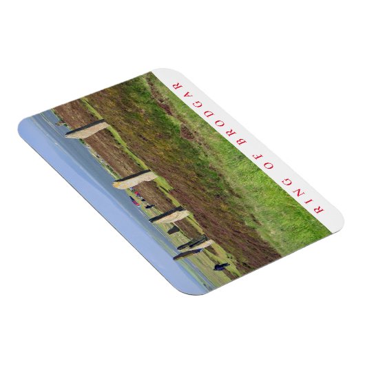 Magnet Flexible Anneau d'aimant frigo vue Brodgar (Côté Droit)