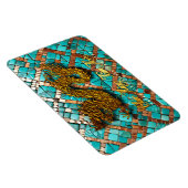 Magnet Flexible Année dragon vietnamienne d'or 2024 Mosaic RecPM (Côté Droit)