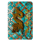 Magnet Flexible Année dragon vietnamienne d'or 2024 Mosaic RecPM (Vertical)