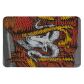 Magnet Flexible Année du Graffiti de mouton de chèvre (Horizontal)