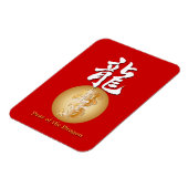 Magnet Flexible Année du rectangle du Dragon (Côté Gauche)