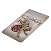 Magnet Flexible Année du singe Zodiaque chinois (Côté Gauche)