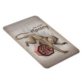 Magnet Flexible Année du singe Zodiaque chinois (Côté Droit)