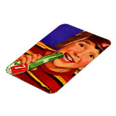 Magnet Flexible Années 1950 ‘77 soda ad (Côté Gauche)