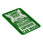 Magnet Flexible Années 1950 Auto Laundry (Côté Droit)