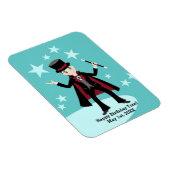Magnet Flexible Anniversaire de enfant magicien (Côté Droit)