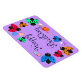 Magnet Flexible anniversaire de Ladybugs (Côté Droit)
