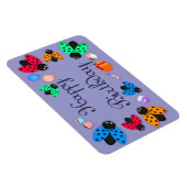 Magnet Flexible anniversaire de Ladybugs (Côté Droit)