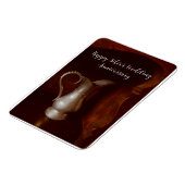 Magnet Flexible Anniversaire Mariage d'argent 25 ans félicitations (Côté Gauche)