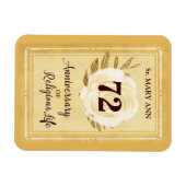 Magnet Flexible Anniversaire personnalisable de la religieuse Nun  (Horizontal)