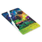 Magnet Flexible Annonce De Film D'Horreur Sci-Fi, Mondes Zombie (Côté Droit)